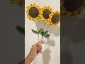 🌻 Handmade crochet sunflower made with lots of love & tiny stitches 🧶✨