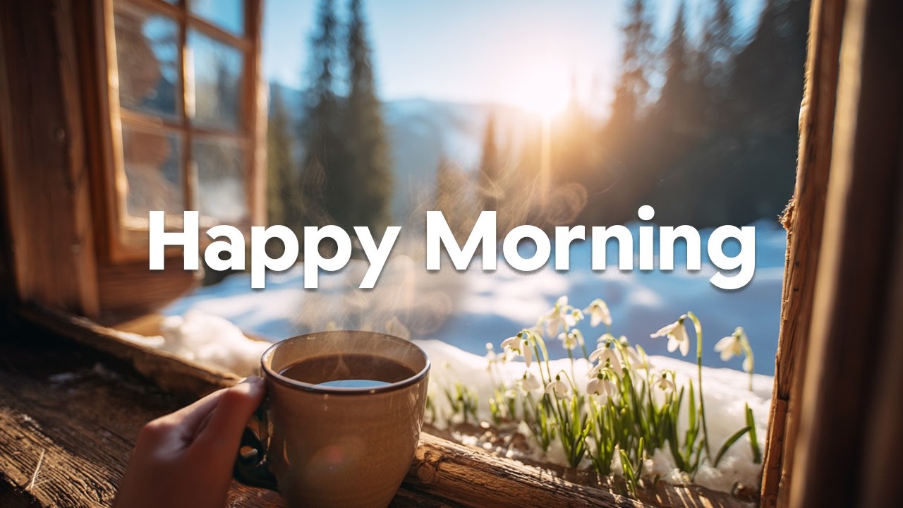 Happy Morning ☕️🍃 Spring Breeze 2026 🦋 Happy & Fresh Chill House for New Start