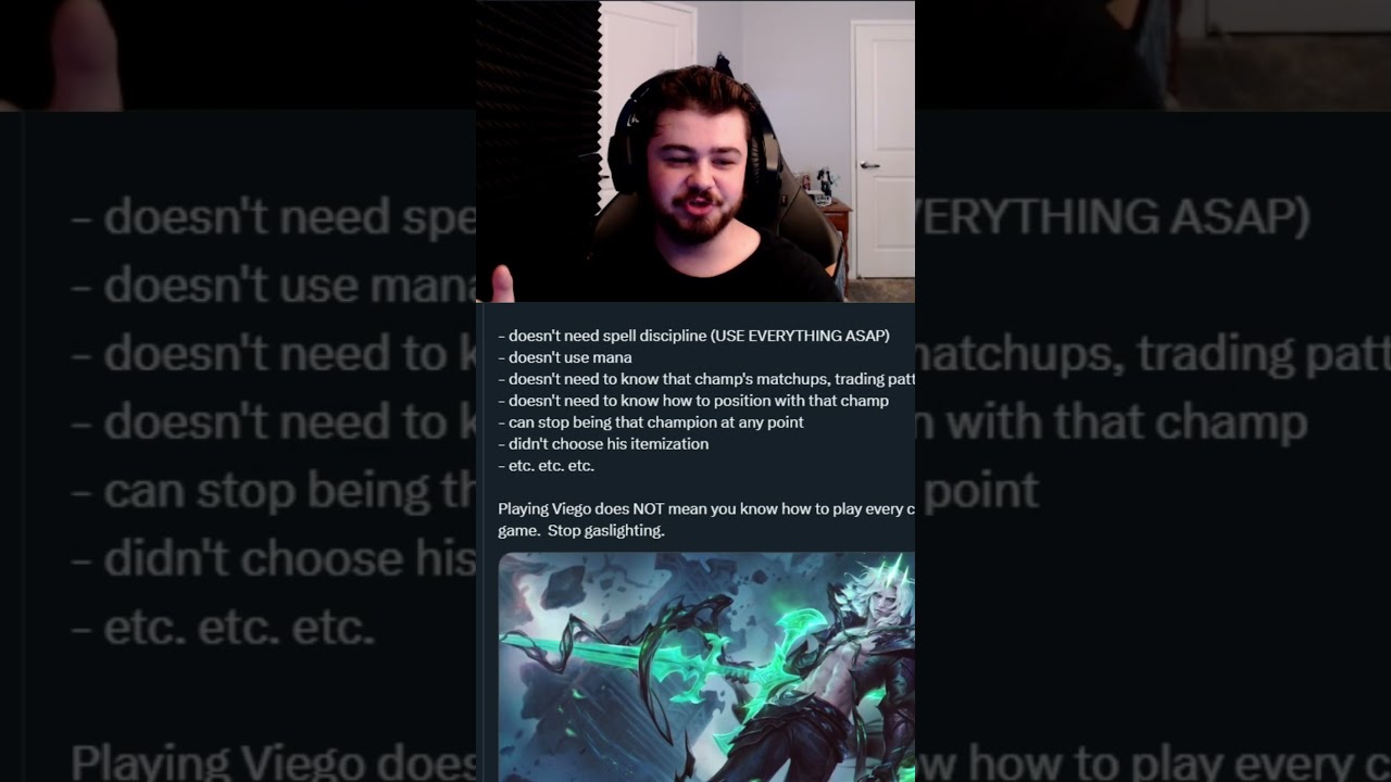 «Viego Mains справляется» — мой ответ