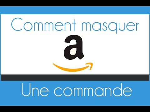 Comment masquer un produit commandé sur Amazon