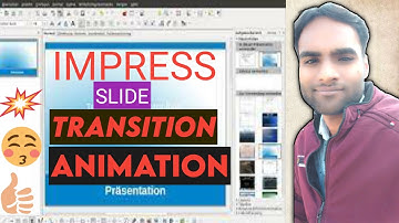 Libre office impress slide transition and animation tutorial ccc exam question