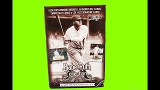 2016 Leaf Babe Ruth Collection Box Opening | Baseball Cards