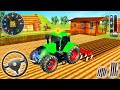 Real tractor driving simulator 2020  grand farming transport walkthrough  android gameplay