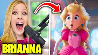 10 YouTubers Behind The Voices! (Brianna, Preston \& JoJo Siwa) *The Super Mario Bros Movie edition*