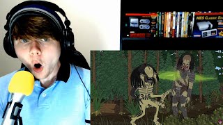 ♪ ALIEN VS PREDATOR THE MUSICAL - Animated Parody Song by LHUGUENY REACTION!!!