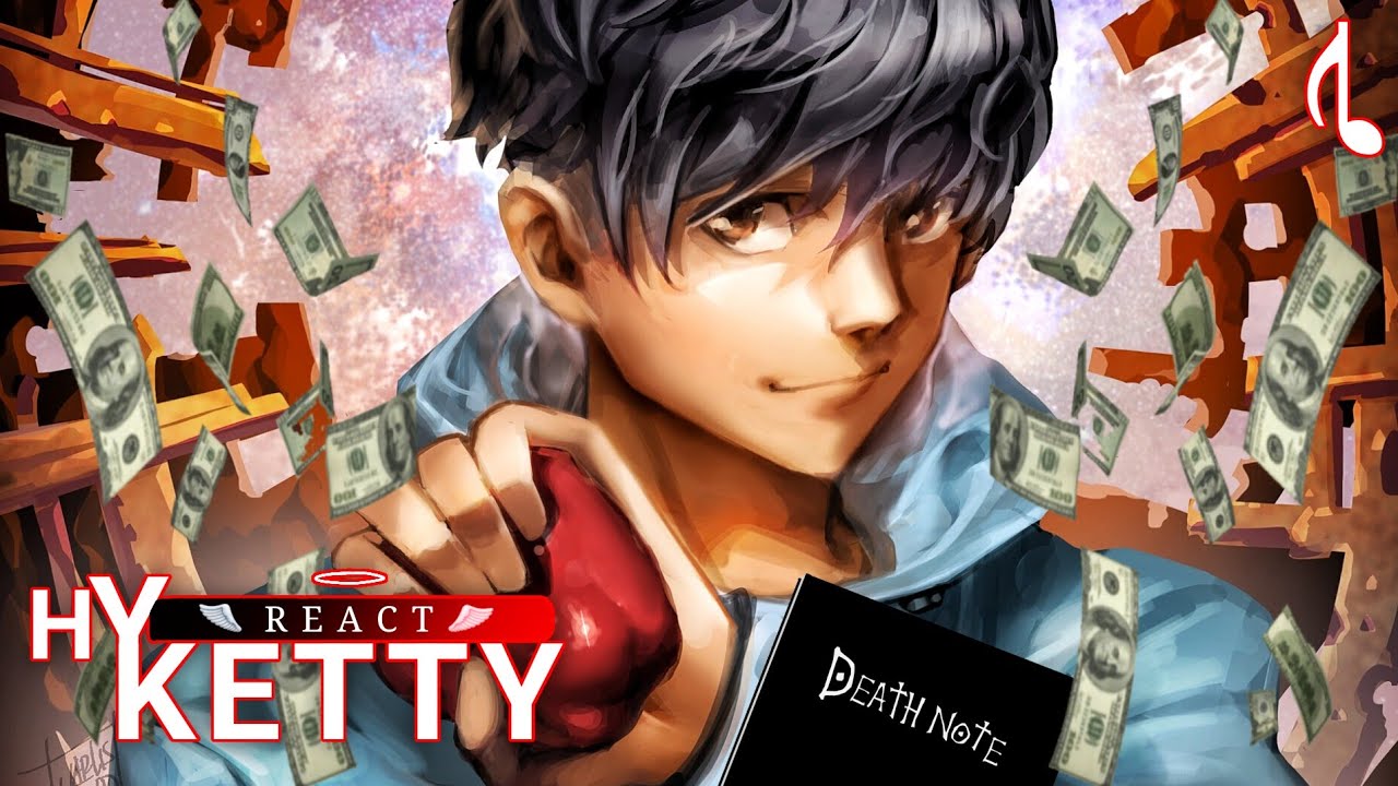 ♪ Komi-San Wa | Reagindo | 🍎📓💸 O Novo Kira (Death Note) | AniRap #0105