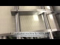 mini pleating machine for HEPA filter  filtermakingmachine.cn