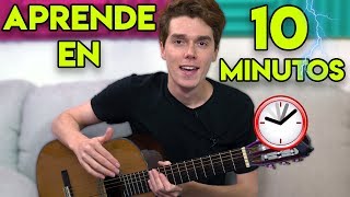Como Tocar La Guitarra En 10 Minutos! #quedateencasa