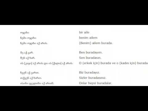 თურქულის გაკვეთილი 1 (პიროვნებები)/Turkish Lesson 1 /Турецкий язык Урок 1