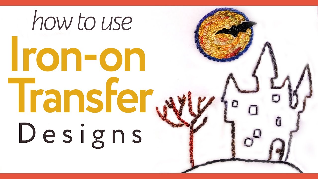 How to apply iron-on transfers 