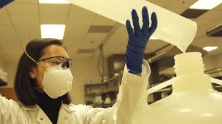 Students produce hand sanitizer to fight COVID