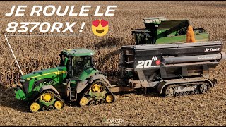 🤠🚀Je CONDUIS le 8RX au TRANSBO : 100% CHENILLES | Chez TONIO au Maïs Grain ! 😍🌽