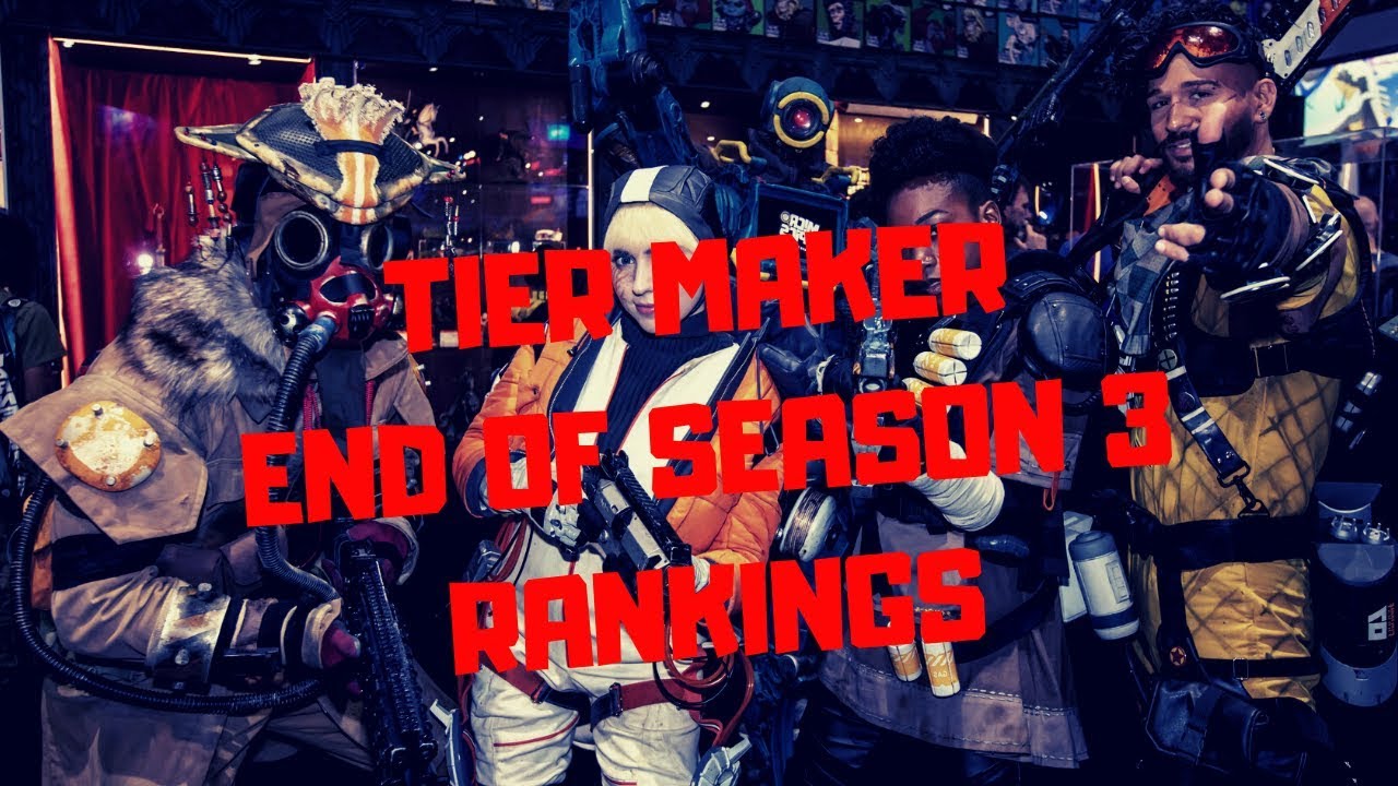 Apex Legends: Tier Maker Rankings