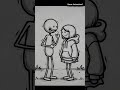 When Your Girlfriend Steals Your Hoodie 😂 #shorts #animation