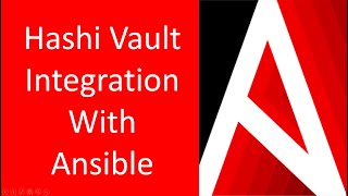 How to integrate Hashi Vault with Ansible
