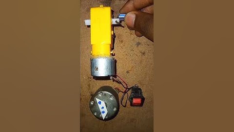 Gear motor electricity generator • Amazing idea