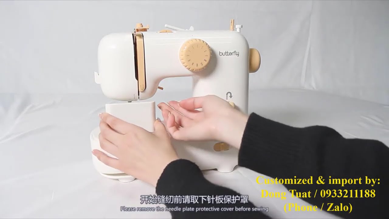 Hướng dẫn sử dụng Butterfly máy may thiết kế thời trang đa năng M21