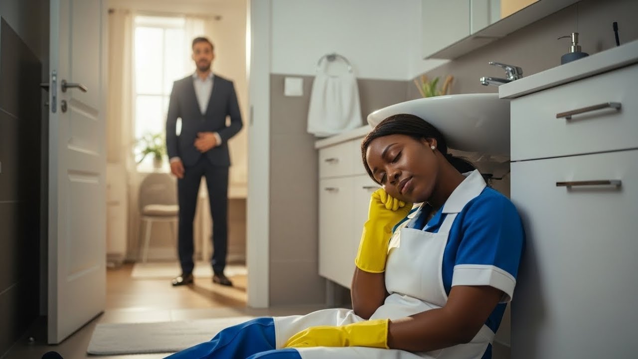 La femme de ménage enfermée par accident dans les WC… jusqu’à ce que l’entrepreneur s’en rende compt