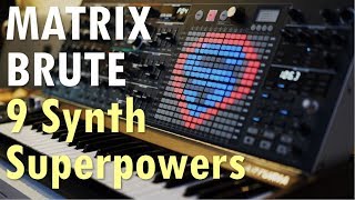 The 9 Synth Superpowers of MatrixBrute by Arturia
