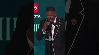Moments like Jamie Foxx’s Ultimate Icon tribute are what the #BETAwards are all about 👏🏾