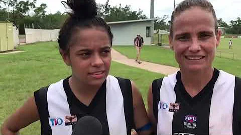 Tabitha May and Natasha Medbury: Post Match Interv...