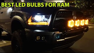 BEST LED Headlight Bulbs for Dodge Ram 1500 2500 3500 by SoCal Expeditions 13,577 views 2 years ago 9 minutes, 5 seconds