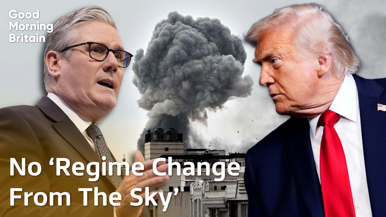 Starmer clashes with Trump over UK role in US-Israeli attack on Iran