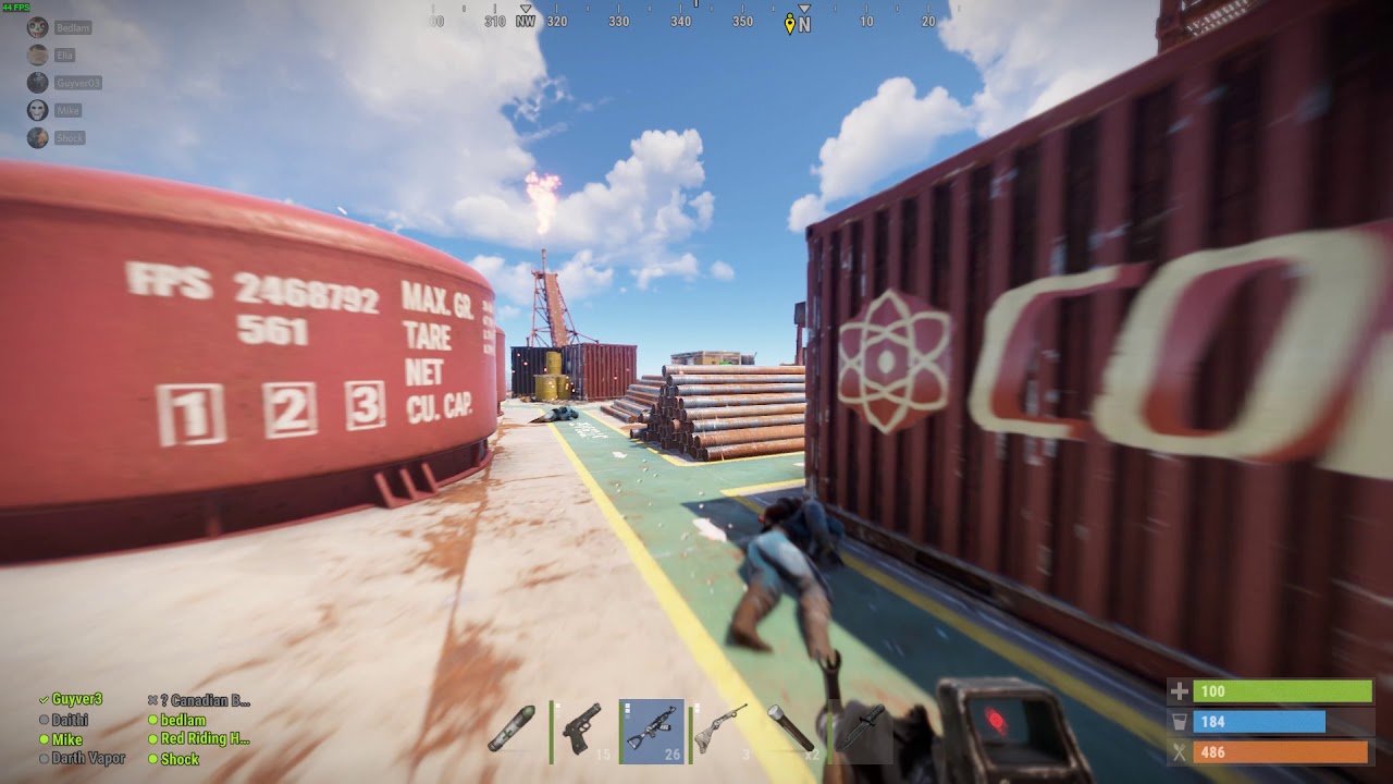 RUST 2019 Oil Rig Raid Part Two - YouTube