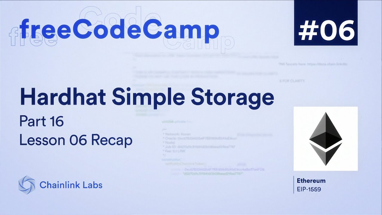 Lesson 6 Recap | Ultimate Web3 Solidity & Javascript Course | Lesson 6 Pt. 16