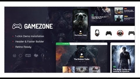 Gamezone | Gaming Blog & Store WP Theme | Themeforest Templates
