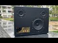 DIY Big size 2.1 wifi and bluetooth desktop speakers