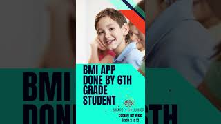 Meet our 11-year old App developer | BMI APP | Talent Kids | Smarttechjr screenshot 2