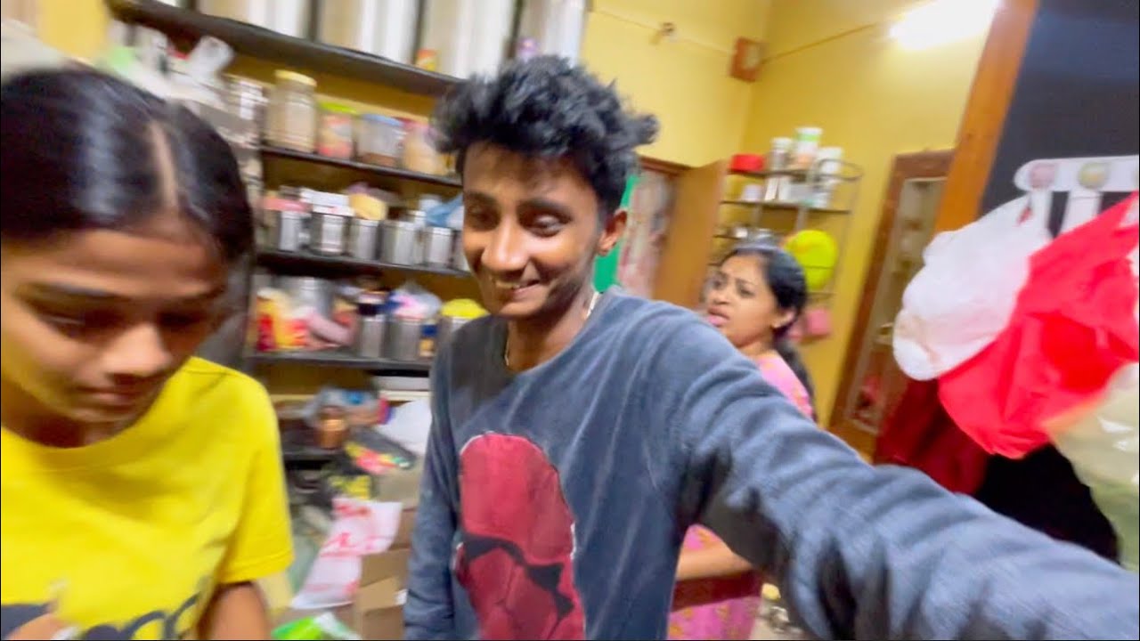 Made Desi Pizza At Home 😅❤️ | Family Vlog | Brother Sister| @prattukevlogs007 | #karnataka #hubli