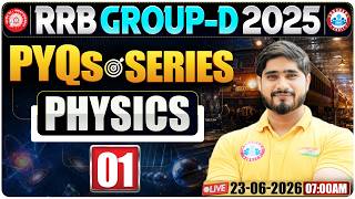 RRB Group D 2026 | Railway Group D Physics Class 2026 | Physics PYQs By Dhamender Sir