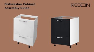 Dishwasher Cabinet Assembly Guide
