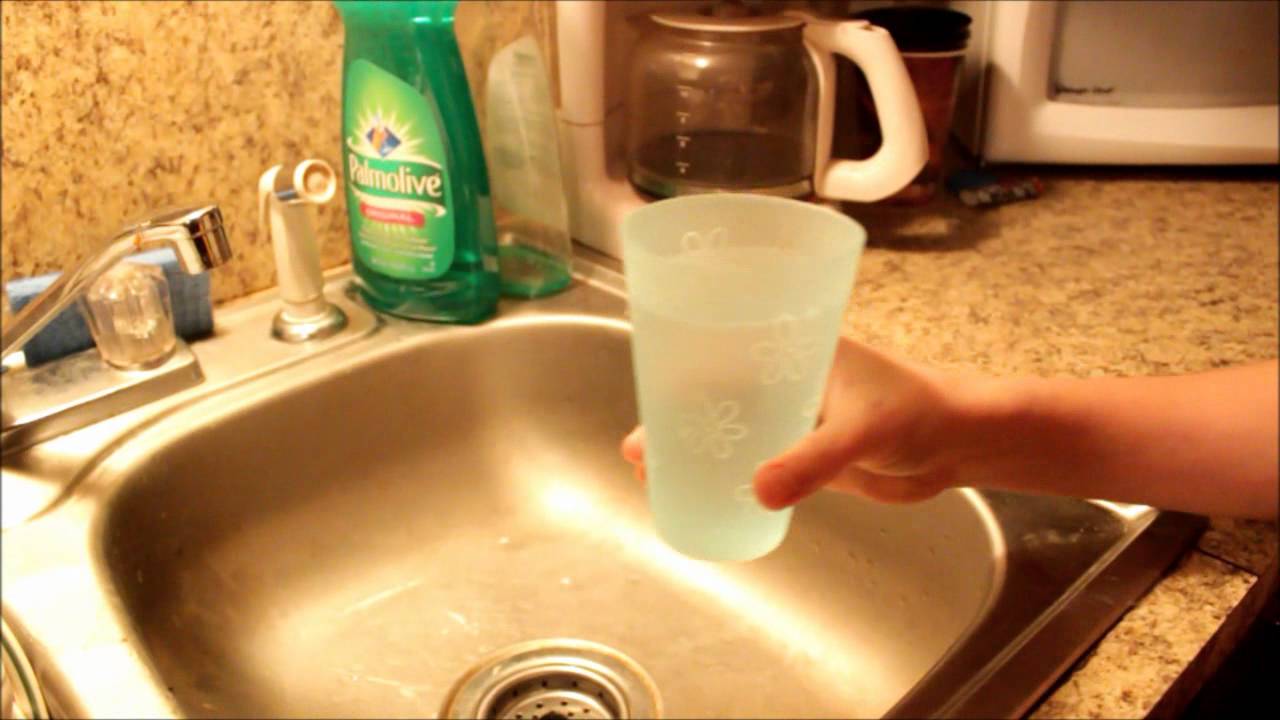 Water In Upside Down Cup YouTube