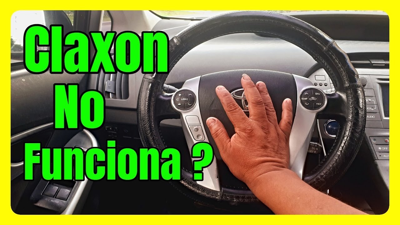 Como REPARAR CLAXON de Auto Toyota Prius Que No Suena Solo Funciona al