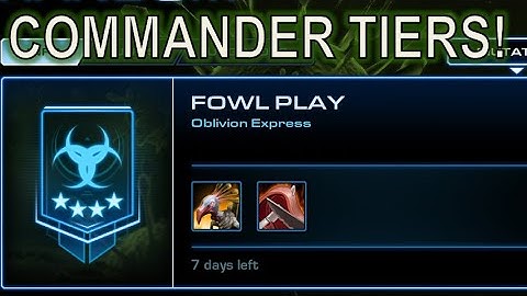 Commander Tier List | Starcraft II: Fowl Play