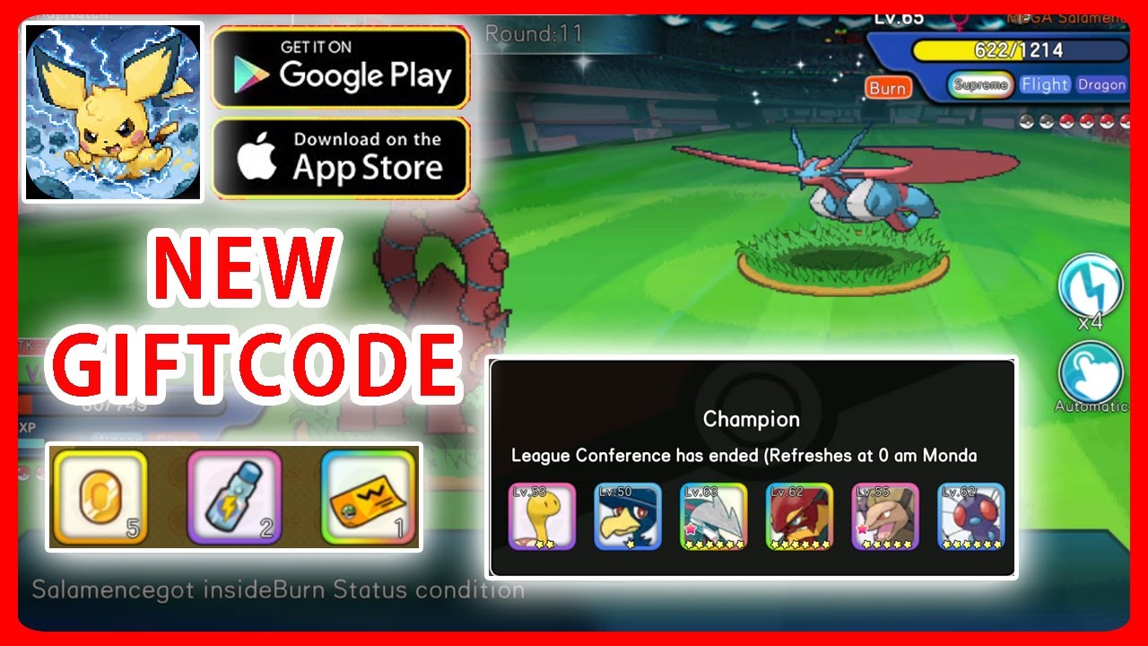 Pocket Pixel New Giftcode & Win League Conference easily to earn 150 mega stones