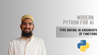 Type Hinting: In Arguments of Functions