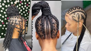 Inspiring Braids Hairstyles For Black African Queens screenshot 5