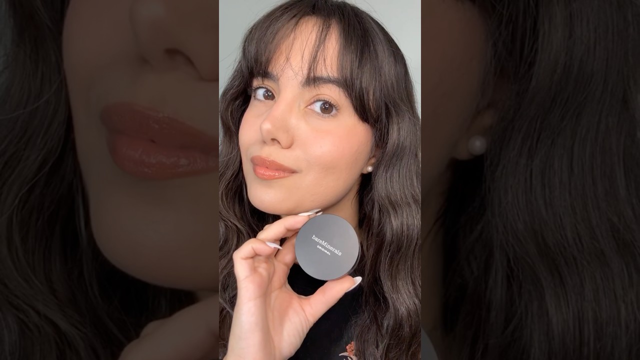 I&rsquo;m so obsessed with @bareMinerals Original Foundation 😱🤩💫 #bareminerals #foundation #makeuphacks