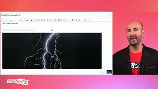 How To Add Course Content in the Open edX Platform - Text & Images