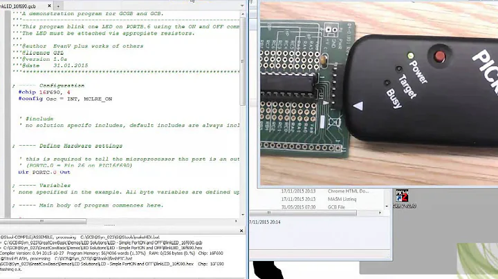 Great Cow Basic. How to setup a programmer within the IDE - an example