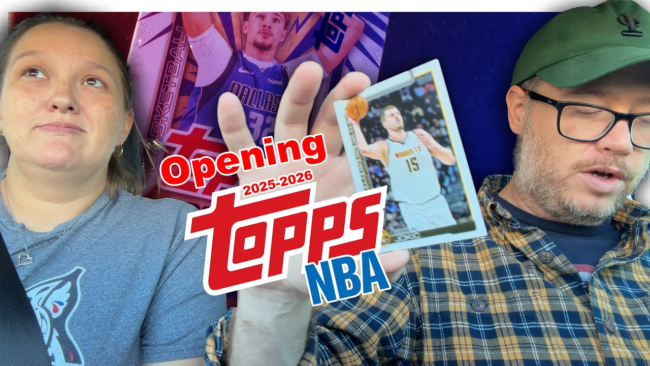 Opening My First Box of 2025-2026 Topps NBA Cards - YouTube