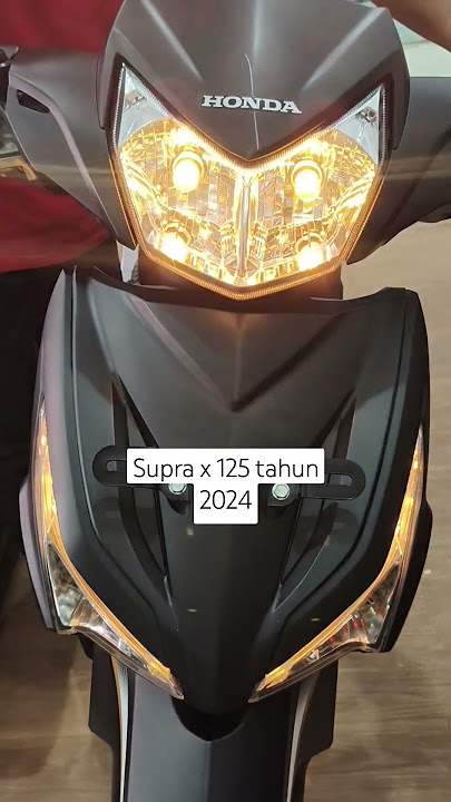Supra x 125 Tahun 2024 #honda #suprax125fi #terbaru2024