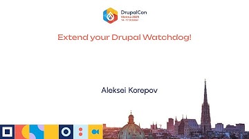 Extend your Drupal Watchdog!