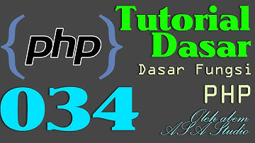 PHP Dasar Video Tutorial 034  Trim