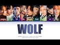 Btob stray kids ateez  wolf original by exo mayfly dance unit color coded lyrics hanromeng