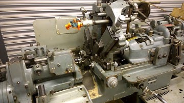 Tornos Swiss cam lathe